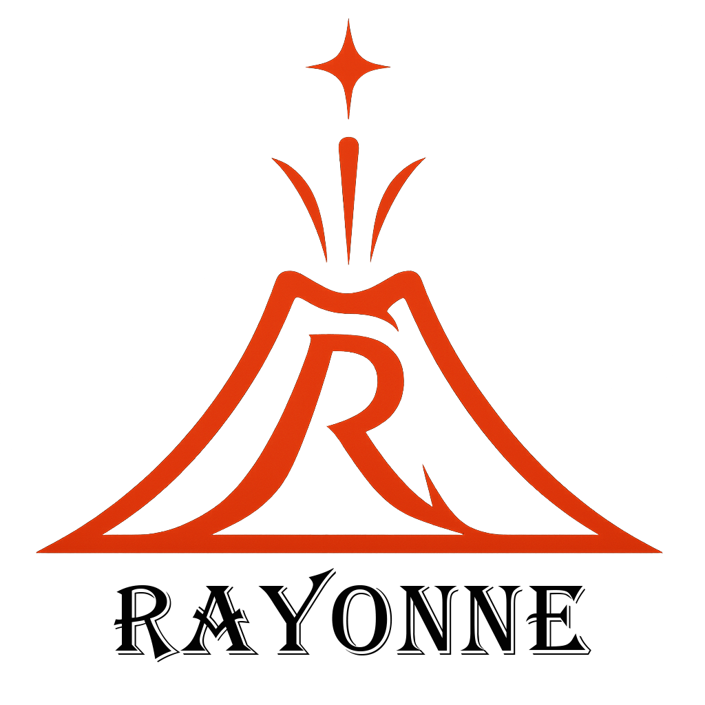 Logo Rayonne, gravure laser