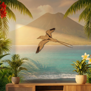 Paille en Queue Autocollant