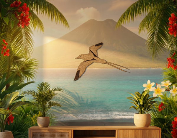 Paille en Queue Autocollant