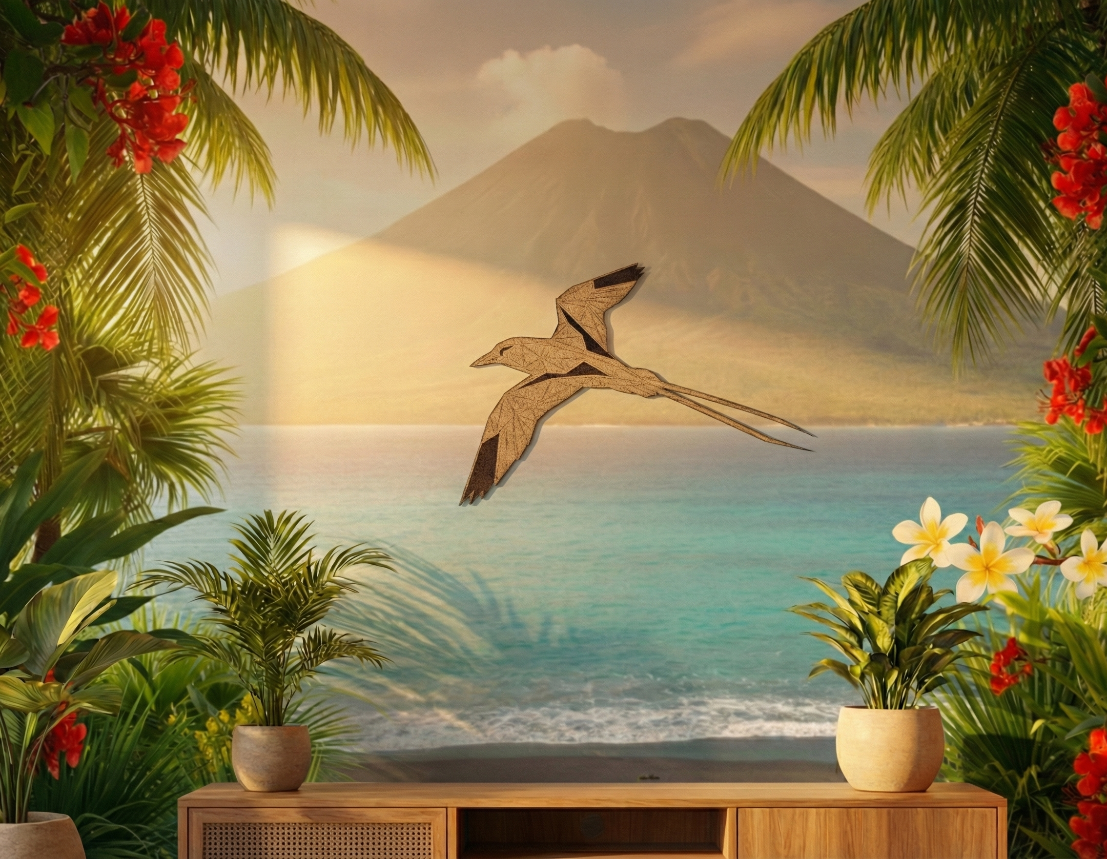 Paille en Queue Autocollant