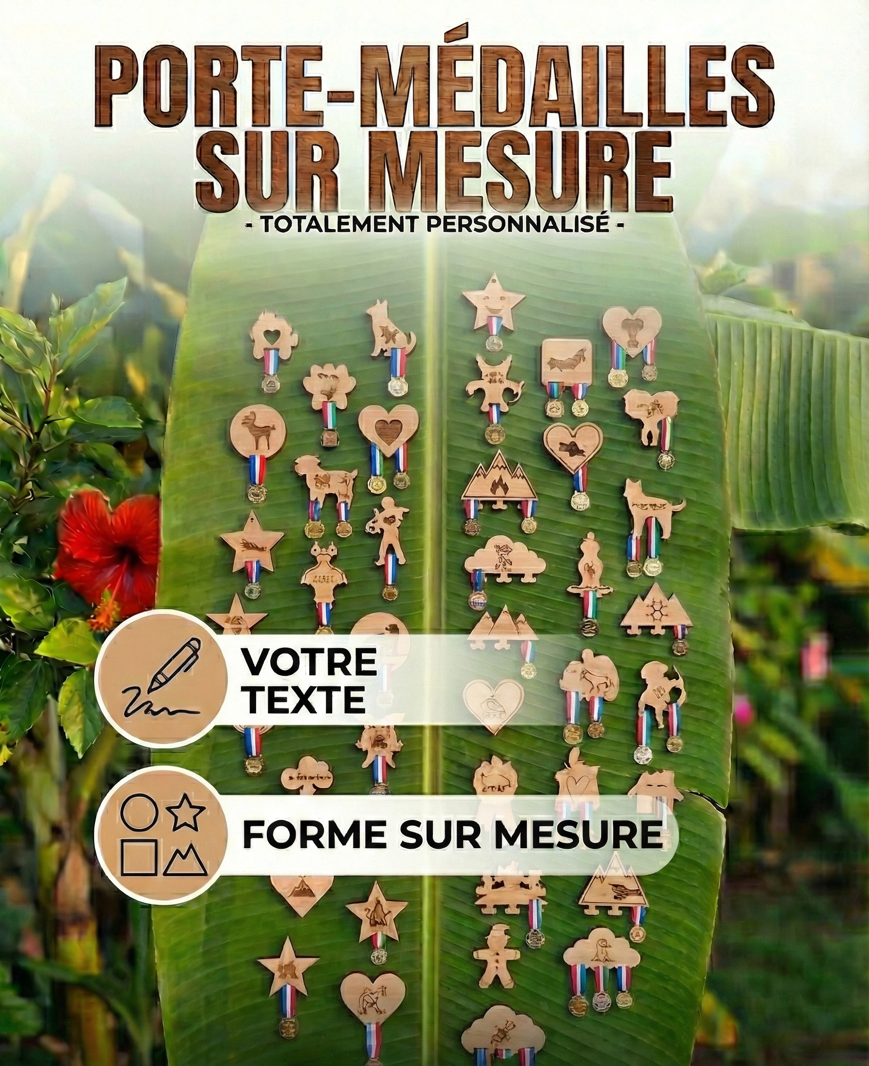 Et si on concevez ensemble? : Le Porte-Médailles totalement personnaliser – Image 1