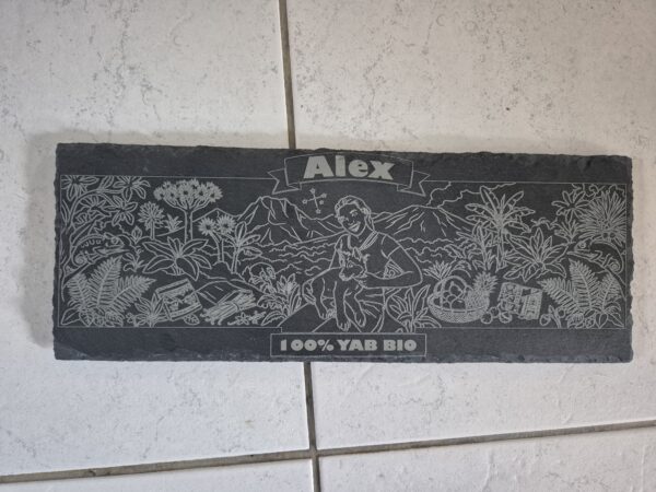 Assiette ardoise Personnalisé