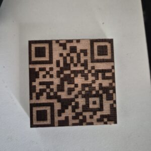 Plaque Qr Code Carré – Image 3