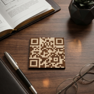 Plaque Qr Code Carré