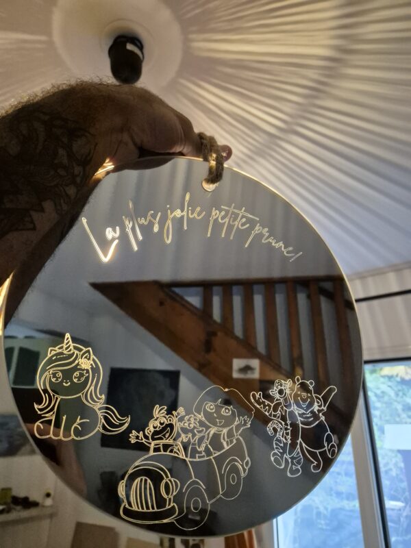 Votre miroir Personnalisé!