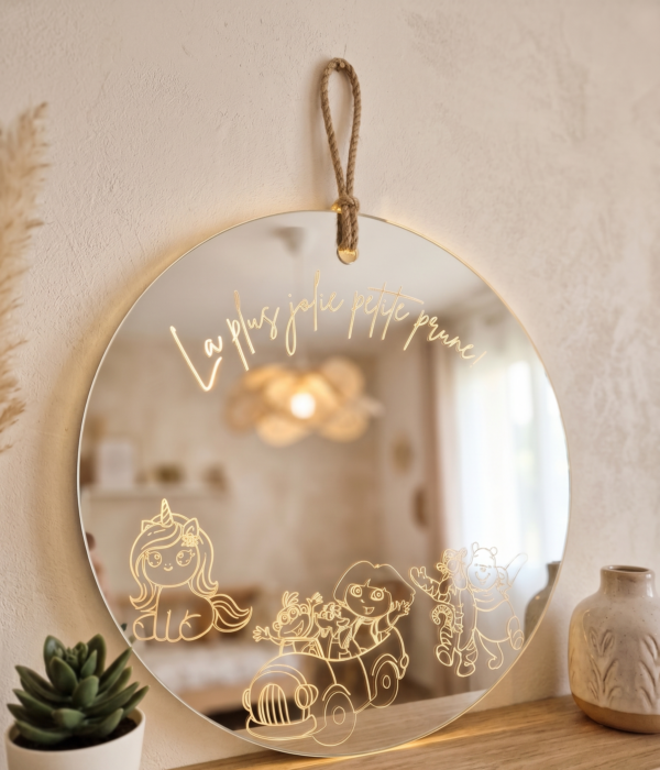 Votre miroir Personnalisé!